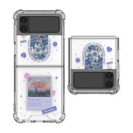[S2B] Alpha masterpiece Galaxy Z Flip 4 Soft TPU material transparent bulletproof reinforced case_ Made in KOREA